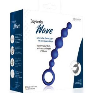 Plug/kulki-Joyballs anal Wave, short, blue