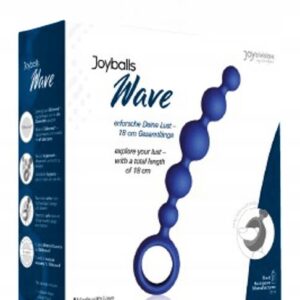 Plug/kulki-Joyballs anal Wave, short, blue