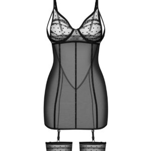 Seksowna sukienka nocna i stringi od Obsessive 2XL/3XL