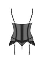 Czarny gorset i stringi od Obsessive XL/2XL