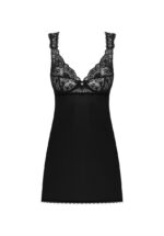 Seksowna czarna koszulka i stringi od Obsessive XS/S