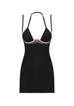 Seksowna koszulka na podwójnych ramiączkach i stringi od Obsessive XS/S