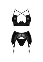 Komplet bielizny 3-częściowy od Obsessive M/L