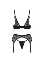 Komplet bielizny 3-częściowy od Obsessive  XS/S