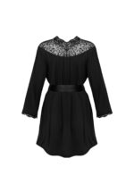 Seksowny czarny peniuar od Obsessive XS/S