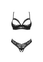 Komplet 2-częściowy otwarty od Obsessive XL/2XL