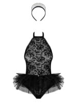 Seksowny strój pokojówki od Obsessive 2XL/3XL