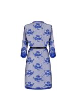 Niebieski koronkowy peniuar od Obsessive L/XL