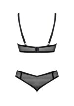 Przezroczysty komplet bielizny od Obsessive XS/S