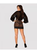 Satynowy peniuar ze zwierzęcym wzorem od Obsessive S/M