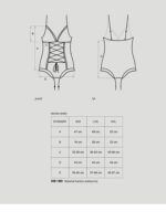 Body z kwiatowym motywem od Obsessive S/M