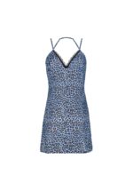 Niebieska koszulka i stringi od Obsessive L/XL