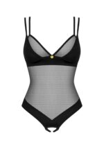 Czarno-przezroczyste body XL/2XL