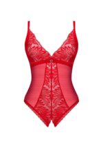 Czerwone koronkowe body XL/2XL