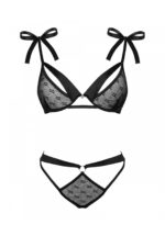 Komplet bielizny z paseczkami od Obsessive S/M
