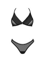 Czarny komplet bielizny od Obsessive M/L