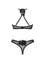 Czarny komplet bielizny od Obsessive XL/2XL