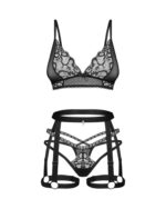 Komplet bielizny 3-częściowy od Obsessive XL/2XL