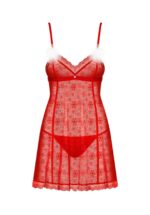 Świąteczny komplet sukienka i stringi od Obsessive XL/2XL