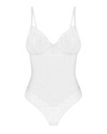 Klasyczne białe body XS/S