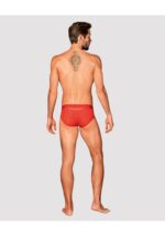 Czerwone męskie slipy od Obsessive L/XL