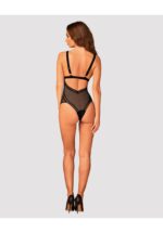 Czarne przezroczyste body XS/S