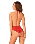 Czerwone koronkowe body  XS/S