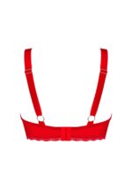 Czerwony biustonosz od Obsessive XS/S