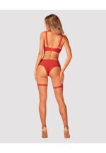 Czerwony biustonosz od Obsessive XL/2XL