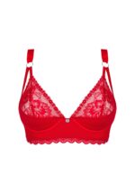 Czerwony biustonosz od Obsessive XL/2XL