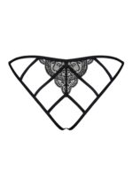 Koronkowe figi z otwartym przodem L/XL
