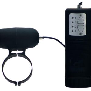 Pierścień- Me You Us Aqua Silks Cock Ring Black