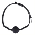 Knebel z czarną kulką do gryzienia! Me You Us Gag