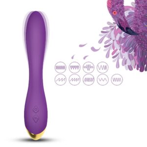 Flamingo Purple – Ekskluzywny Wibrator z Podwójną Stymulacją