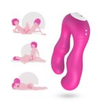 Ergonomiczny Stymulator dla Par i Solo Seraph pink
