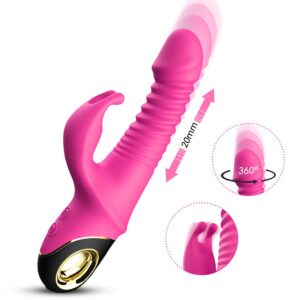 Wibrator Króliczek z Ruchem Pulsacyjno-Rotacyjnym – Zing Pink