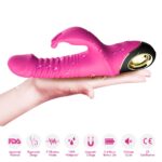 Wibrator Króliczek z Ruchem Pulsacyjno-Rotacyjnym – Zing Pink