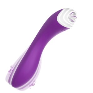 Stymulator Punktu G i Łechtaczki z Funkcją Lizania Fairyland purple