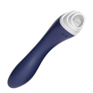 Stymulator Punktu G i Łechtaczki z Funkcją Lizania Fairyland navy blue
