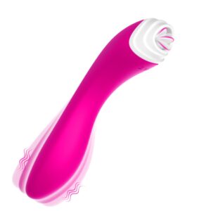 Stymulator Punktu G i Łechtaczki z Funkcją Lizania Fairyland pink