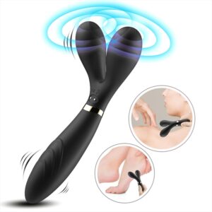 Wielofunkcyjny Wibrator z 3 Silnikami Y-Wand black