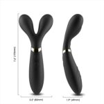 Wielofunkcyjny Wibrator z 3 Silnikami Y-Wand black
