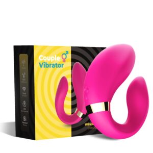 Wibrator dla Par Crescent Light Pink