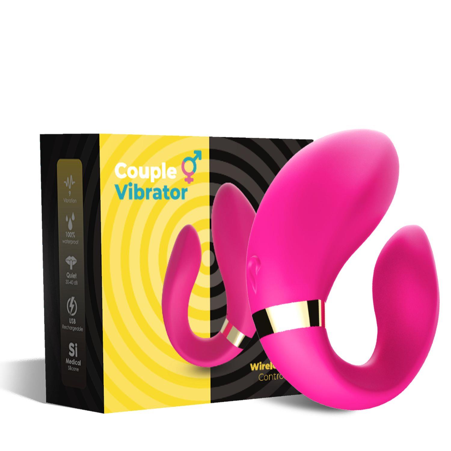 Wibrator dla Par Crescent Light Pink Wibrator dla Par Crescent Light Pink