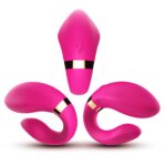 Wibrator dla Par Crescent Light Pink