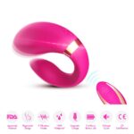 Wibrator dla Par Crescent Light Pink