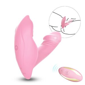 Whistle Light Pink – Delikatny Wibrator z Trzonem w Kształcie Penisa