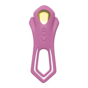 Roadster wine red Ekskluzywny pierścień wibracyjny. Posiada 9 trybów wibracji