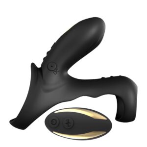 Ranger black Ekskluzywny pierścień wibracyjny. Posiada 9*9 trybów wibracji