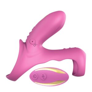 Ranger wine red Ekskluzywny pierścień wibracyjny. Posiada 9*9 trybów wibracji